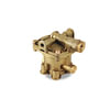 Velvac 34069 Air Brake Emergency Relay Valve Relay Emergency Valve, (4) 3/8" NPT Delivery Ports, 1/4" NPT Emergency/Service