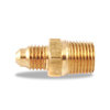 Velvac 14852 Flare Fitting SAE 45° Flare Fitting, Male Connector, Brass, 5/16" x 1/8", 1/2" -20 Thread