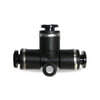 Velvac 16980 Air Brake Fitting Push-Lock Air Brake Fitting, Union Tee, 1/2"