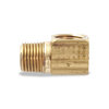 Velvac 17019 Pipe Fitting Pipe Fitting, Street Elbow, Brass, 3/8"