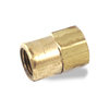Velvac 17083 Pipe Fitting Pipe Fitting, Reducer Coupling, Brass, 3/8" x 1/4"