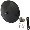Velvac 708487 Center Mount Mirror Head - 8.5" Convex Glass, UPS Brown