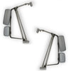 Velvac 714675 Door Mirror Door Mirror - Stainless Steel