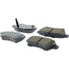 10511010 by CENTRIC - Posi Quiet Ceramic Brake Pads with Shims and Hardware