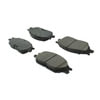 Centric 105.08030 Disc Brake Pad Set Posi Quiet Ceramic Brake Pads with Shims and Hardware