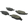 Centric 105.08040 Disc Brake Pad Set Posi Quiet Ceramic Brake Pads with Shims and Hardware