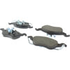 Centric 105.08160 Disc Brake Pad Set Posi Quiet Ceramic Brake Pads with Shims and Hardware
