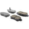 Centric 105.08310 Disc Brake Pad Set Posi Quiet Ceramic Brake Pads with Shims and Hardware