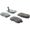 Centric 105.10080 Disc Brake Pad Set Posi Quiet Ceramic Brake Pads with Shims and Hardware