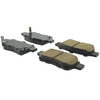 Centric 105.10880 Disc Brake Pad Set Posi Quiet Ceramic Brake Pads with Shims and Hardware