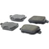 Centric 105.13140 Disc Brake Pad Set Posi Quiet Ceramic Brake Pads with Shims and Hardware