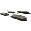 Centric 105.13840 Disc Brake Pad Set Posi Quiet Ceramic Brake Pads with Shims and Hardware