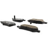 Centric 105.14020 Disc Brake Pad Set Posi Quiet Ceramic Brake Pads with Shims and Hardware