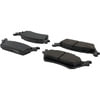 Centric 105.16020 Disc Brake Pad Set Posi Quiet Ceramic Brake Pads with Shims and Hardware