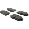 Centric 106.09080 Disc Brake Pad Set Posi Quiet Extended Wear Brake Pads with Shims and Hardware