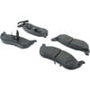 Centric 106.09980 Disc Brake Pad Set Posi Quiet Extended Wear Brake Pads with Shims and Hardware