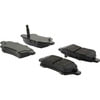 Centric 106.11010 Disc Brake Pad Set Posi Quiet Extended Wear Brake Pads with Shims and Hardware