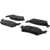 Centric 106.16020 Disc Brake Pad Set Posi Quiet Extended Wear Brake Pads with Shims and Hardware