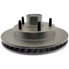 Centric 320.67028F Disc Brake Rotor and Hub Assembly Centric GCX Rotor with Full Coating