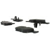 Centric 104.06440 Disc Brake Pad Set Posi Quiet Semi-Metallic Brake Pads with Hardware