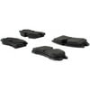 Centric 104.07540 Disc Brake Pad Set Posi Quiet Semi-Metallic Brake Pads with Hardware
