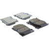 Centric 104.10910 Disc Brake Pad Set Posi Quiet Semi-Metallic Brake Pads with Hardware
