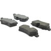 Centric 104.13090 Disc Brake Pad Set Posi Quiet Semi-Metallic Brake Pads with Hardware