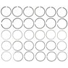 Mahle 41104CP Engine Piston Ring Set Engine Piston Ring Set