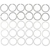 Mahle 41550CP Engine Piston Ring Set Engine Piston Ring Set