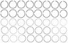 Mahle 51050 Engine Piston Ring Set Engine Piston Ring Set