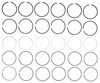Mahle 51361 Engine Piston Ring Set Engine Piston Ring Set