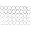 Mahle 42216CP Engine Piston Ring Set Engine Piston Ring Set