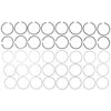 Mahle 51617 Engine Piston Ring Set Engine Piston Ring Set