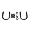 GMB 2601204 Universal Joint U-Bolt Kit Strap Kit