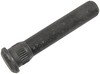 Dorman 610-0095 Wheel Lug Stud Wheel Lug Stud - Serrated Stud, M22 x 1.5 Thread, 25.65mm Knurl, 107.95mm Length, Black,
