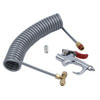 Newstar S-24909 Air Blow Gun Kit Air Blow Gun Kit Spray Hose Assembly Cabin Compress Fit Includes Tee Fitting & Nozzle