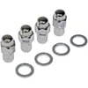 711-108 by DORMAN - Wheel Nut Chrome Std. Mag 2-Pc 7/16-20