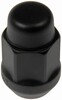 Dorman 711-235C Wheel Lock Set Matte Black Acorn Nut Lock Set 1/2-20