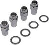 Dorman 711-308 Wheel Lug Nut Wheel Nut Chrome Std. Mag 2-Pc M12-1.50