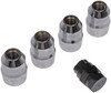 Dorman 711-321 Wheel Lock Set Wheel Nut Lock Chrome Acorn Lock M12-1.50