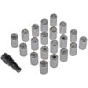 Dorman 711-345 Wheel Lock Set Chrome Tuner M12-1.50