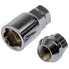 Dorman 711-626 Wheel Lock Set Wheel Nut Lock Chrome Bulge Seat Open End M14-1.50