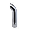 Donaldson J024758 Exhaust Stack Pipe Exhaust Stack Pipe - 32.28 in. Chrome, Curved Style, ID Connection, 1.65 mm. wall