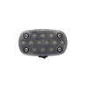E18LCS0-1 by TECNIQ - High Output 12 LED Utility Dome Light, 4.5"x2.5" Surface Mount, Neutral White with Switch