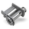 Quality Chain CC1572SP Winch Winch - 5500 lbs. WLL, Bolt-On, Undermount, with 2" Top Plate
