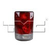 TYC 11-5008-80-9 Tail Light Assembly CAPA Certified Tail Light Assembly