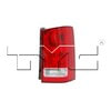 TYC 11-6293-00-9 Tail Light Assembly CAPA Certified Tail Light Assembly
