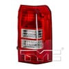 TYC 11-6423-00-9 Tail Light Assembly CAPA Certified Tail Light Assembly