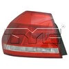 TYC 11-6802-00-9 Tail Light Assembly CAPA Certified Tail Light Assembly