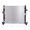 TYC 13351 Radiator Radiator Assembly